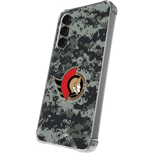 NHL Ottawa Senators Camo Galaxy S24 Plus Clear Case